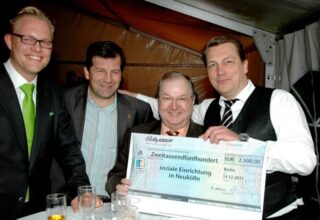 Arne Schmidt, Geschäftsführer Schmidtgruppe (Investor und Eigentümer von Bally Wulff Entertainment) Tim Wittenbecher, Geschäftsführer Bally Wulff, Export und Marketing Sascha Blodau, Geschöftsführer Bally Wulff, Personal, Fertigung und Finanzen