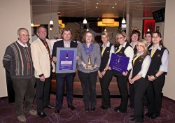 Hagen Hageroth, Dieter Warglin, Axel Schmidt, Anja Huth und das Team.