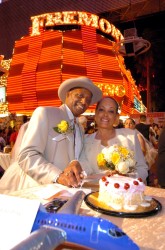 Hochzeit auf der Fremont Street
