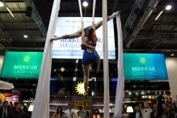 Für Kurzweil sorgten Akrobatik- und Zaubershows.