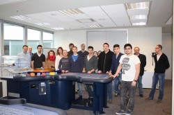 17 wissbegierige Azubis für Automatenservice lernten die Spielbank Duisburg kennen. (Foto: WestSpiel)