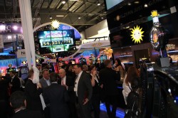 Herausragend gut besucht: der Messestand auf der ICE in London.