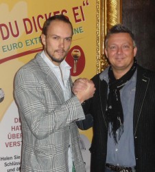 Der Zweitplatzierte mit dem Turniersieger Stefan Seufer