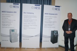 Erik De Kat präsentierte die „HESS Scorpion“-Produkte auf dem Slot Summit