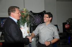 Sascha Blodau und Uwe Schlufter