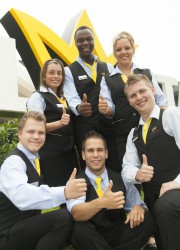 Einer der Höhepunkte der innerbetrieblichen Ausbildung war das Foto-Shooting.