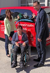 V.l.n.r.: Petra Höcketstaller, Anita Donaubauer und Stephan Mayer.