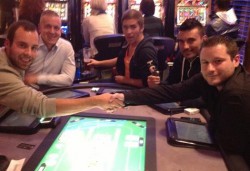 Die glücklichen Jackpot-Gewinner, links Ivo Schedereit, rechts Michael Brünings