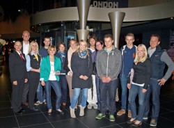 Die Mitglieder des Rotaract Westmünsterland in der SPIELSTATION in Oberhausen.