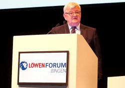 Vortrag von Joschka Fischer.