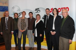 Geschäftsführerin Marion Caspers-Merk begrüßte zusammen mit dem Lotto-Spielerschutz-Team die Mitglieder des neuen Präventionsbeirats in der Stuttgarter Zentrale.