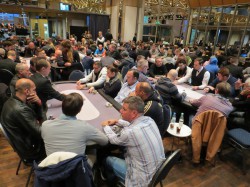 Neue Höchstmarke: Mit 409 Finalisten stieg der Preispool der WestSpiel Poker Tour in ihrer achten Auflage erstmals über 400.000 Euro. (Foto: Robbie Quo / pokerfirma)
