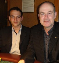 Erschöpft, aber glücklich: Der Sieger Andreas Hafner und Runner-Up Jörg Peisert