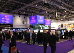 Messestand der Merkur Gaming GmbH