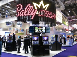 Bally Wulff Messestand auf der ICE 2015.