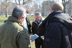 iRallye in kleinen Gruppen.