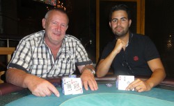 Der Zweitplatzierte „Kapitän“ (li.) und der Gewinner Soler Suner (re.)