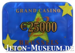 Plaque des Grand Casino Brüssel (Belgien)