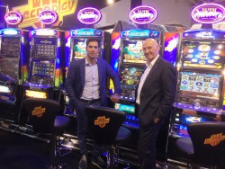 Andrea Lo Verde (li) und Willem Korteweg (re) auf der ENADA in Rom.