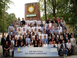 86 Auszubildende starteten am 1. August 2016 ihre Ausbildung bei der Gauselmann Gruppe.