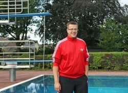 Mike Fonas vom Rahdener Freibad