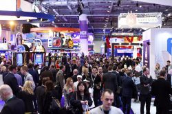 Visitors attending ICE Totally Gaming 2016