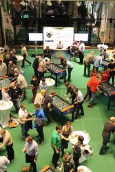 Volles Haus beim elften Ministergärten-Cup in der Landesvertretung Rheinland-Pfalz.