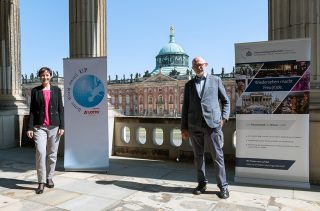 Anja Bohms und Prof. Dr. Dieter Wagner