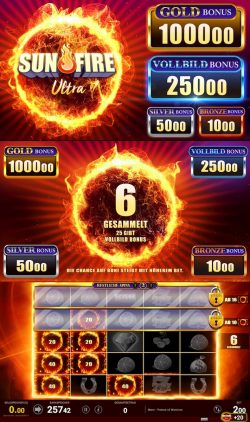 Bally Wulff Sun Fire Ultra Screen