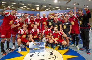Der aktuelle Titelverteidiger ist die Mannschaft vom TuS N-Lübbecke, die sich 2019 im Finale gegen die HSC 2000 Coburg durchsetzen konnte. GWD Minden belegte im letzten Jahr Platz drei.