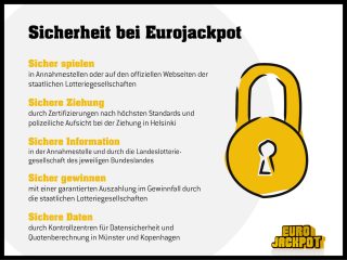 Sicherheit bei Eurojackpot
