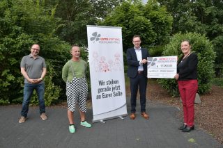 Scheckübergabe Laprofth