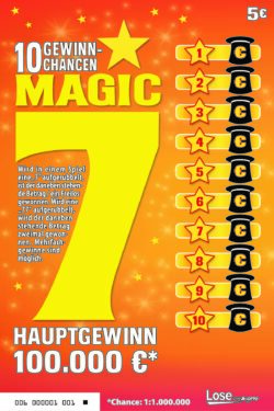 MAGIC 7 Rubbellos