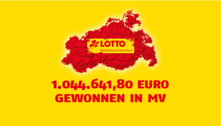 Millionengewinn in Mecklenburg-Vorpommern