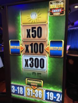 „Crazy Twins“ kombiniert American Roulette mit verschiedenen Gewinnmultiplikatoren. (Foto: Merkur Spielbanken Sachsen-Anhalt)