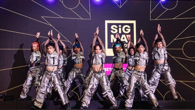 The Femme MNL dance troupe performing at the SiGMA Asia Awards, 2024. (Picture: SiGMA Group)