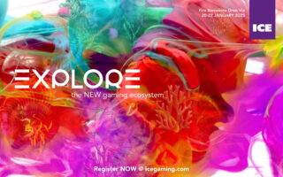 The ICE creative for 2025 invites the industry to ‘Explore the NEW gaming ecosystem’ in Barcelona. (Picture: Clarion Gaming)