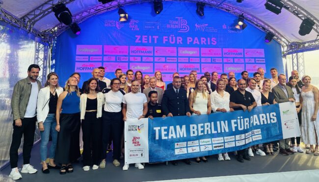 Das TEAM BERLIN ist bereit für den Start in Paris. (Foto: BERLINboxx)