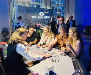 Die Spielbank „On Tour“ bei den International Emmy Awards. (Foto: BERLINboxx)