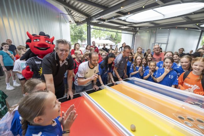 Auch abseits des Handballfelds hatte der Spielo-Cup einiges zu bieten. (Foto: Oliver Krato)