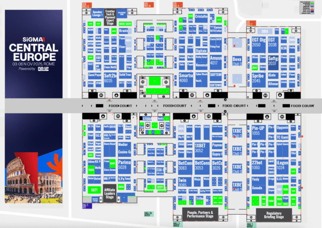 View the floor plan here: https://sigma.world/europe/floor-plan/ (Image: SiGMA Group)