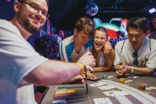 Beats, Bässe und Black Jack: Auch das Angebot der Merkur Spielbanken erfreute sich großer Beliebtheit.