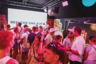 Das Merkur Club Casino hielt, was es im Vorfeld versprach: Casino-Flair der ganz besonderen Art. 