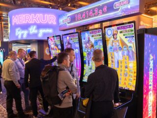 Merkur Gaming’s modern jackpot systems are once again set to attract plenty of attention this year. (Photo: Merkur Group)