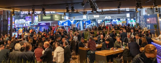 Visitors from around the world flocked to the Merkur Group exhibition platform during ICE 2025 to discover its latest product innovations. (Photo: Merkur Group)