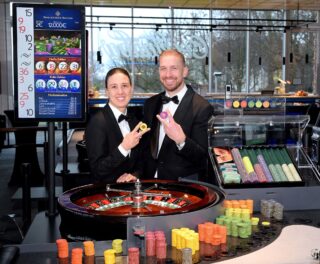 Jessica Kössler und David Heidegger treten für die Spielbank Lindau an. (Foto: Staatliche Lotterie- und Spielbankverwaltung Bayern)