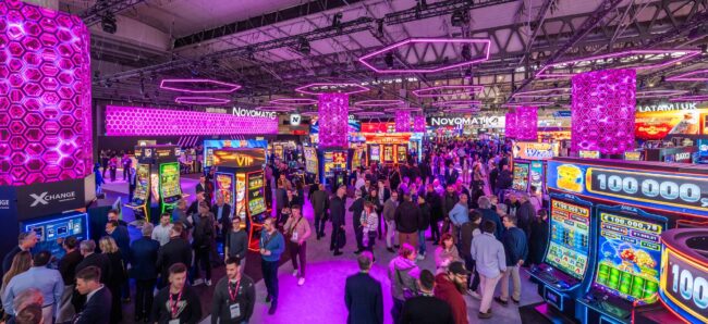 NOVOMATIC Booth at ICE Barcelona 2026. (Photo: Novomatic AG)