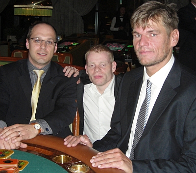 Mario Jaeger, Martin Nobis und Alexander Rönnau (vlnr)