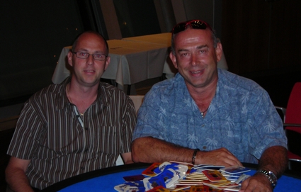 Sieger Günter Jenal (rechts) und Zweitplatzierter Andreas Gondrom