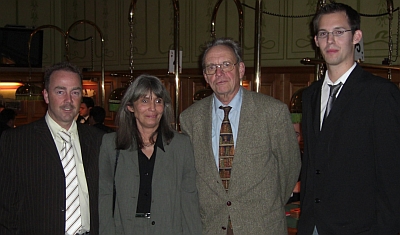 Heinz Traut (1), Regina Liesy (5), Karl Eschmann (3) und André Lollert (2) (vlnr)
